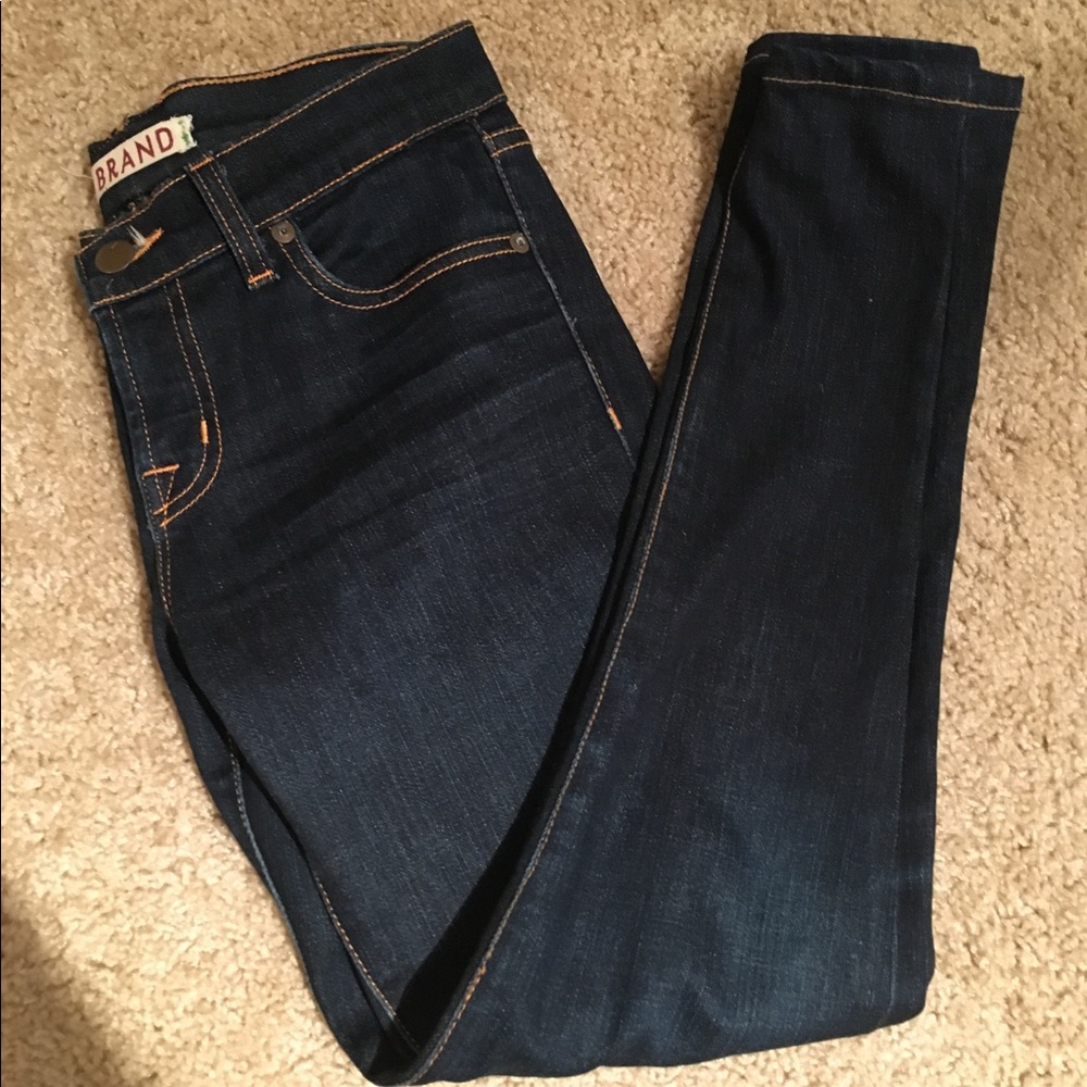 JBrand dark wash skinny jeans